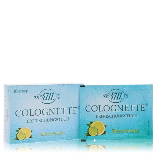 4711 Colognette Refreshing Lemon Box Of 10 Refreshing Tissues By 4711 - Le Ravishe Beauty Mart