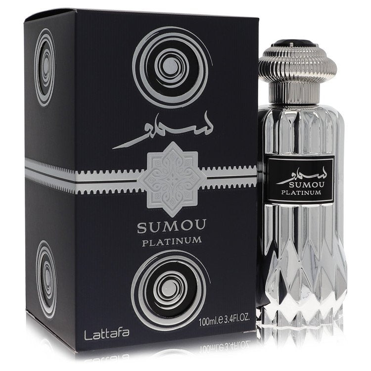 Lattafa Sumou Platinum Eau De Parfum Spray (Unisex) By Lattafa