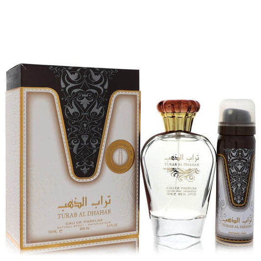 Ard Al Zaafaran Turab Al Dhabah Eau De Parfum Spray with 1.7 oz Perfumed Spray By Al Zaafaran
