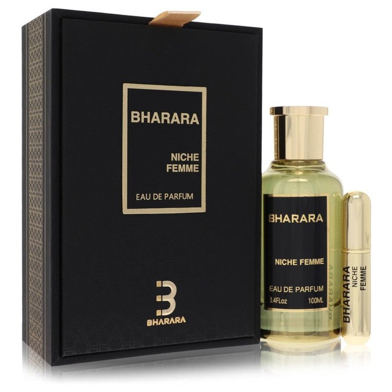 Bharara Niche Femme Eau De Parfum Spray + Refillable Travel Spray By Bharara Beauty - Le Ravishe Beauty Mart