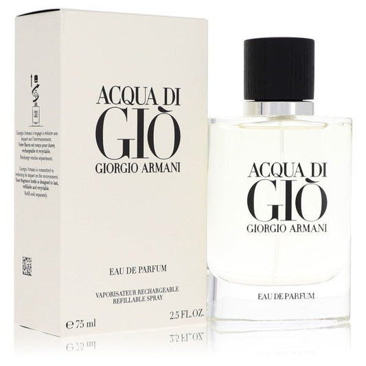 Acqua Di Gio Eau De Parfum Refillable Spray By Giorgio Armani - Le Ravishe Beauty Mart
