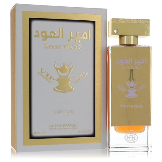 Ameer Al Oud Vip Original White Oud Eau De Parfum Spray (Unisex) By Fragrance World - Le Ravishe Beauty Mart