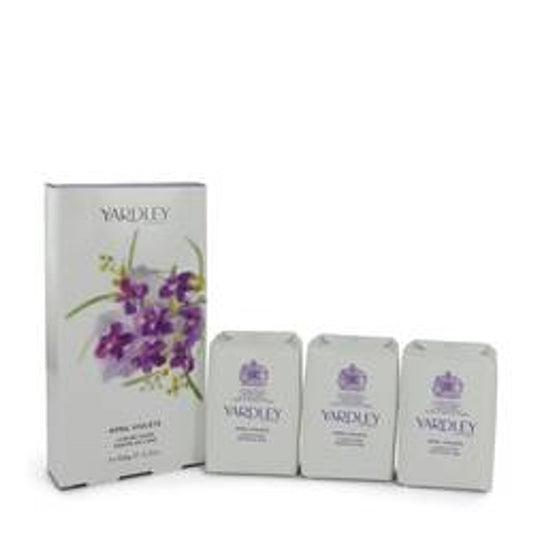 April Violets 3 x 3.5 oz Soap By Yardley London - Le Ravishe Beauty Mart