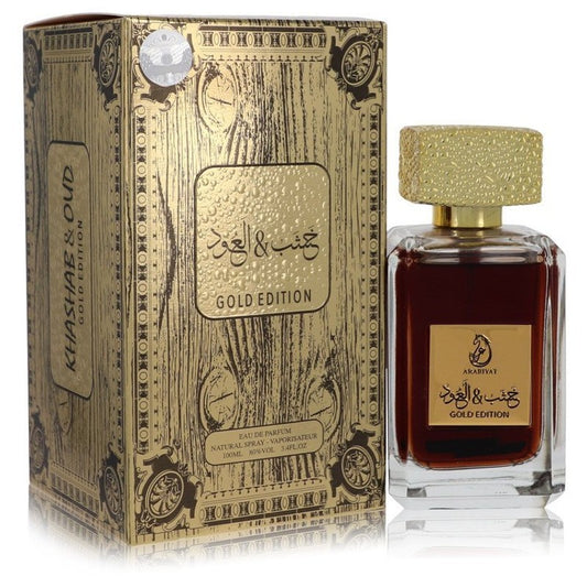 Arabiyat Khashab & Oud Gold Edition Eau De Parfum Spray (Unisex) By My Perfumes - Le Ravishe Beauty Mart