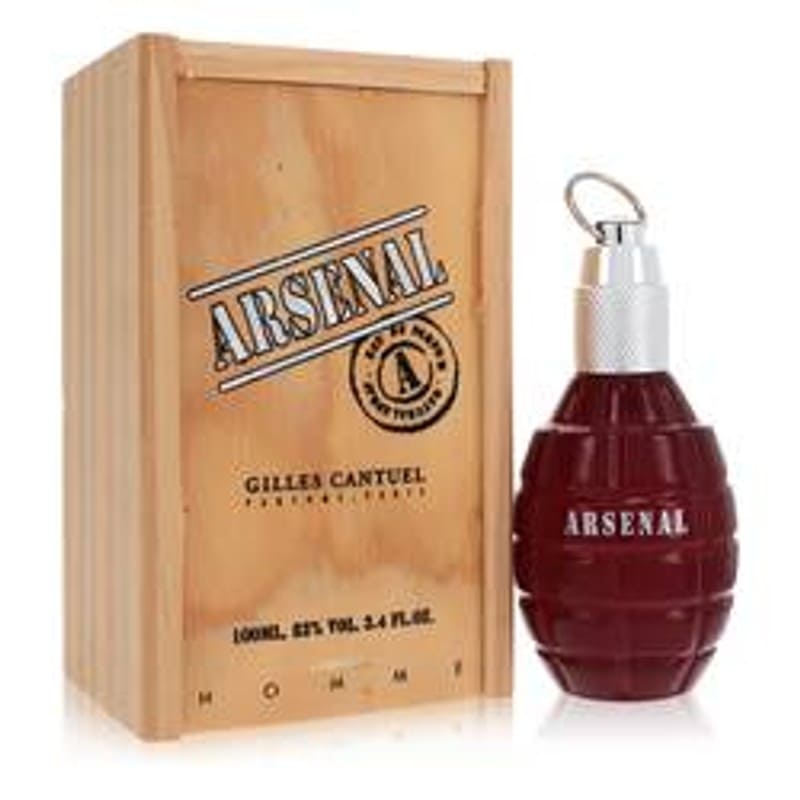 Arsenal Dark Red Eau De Parfum Spray By Gilles Cantuel - Le Ravishe Beauty Mart