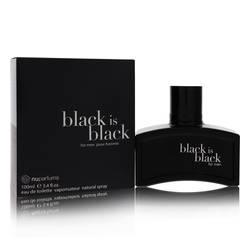 Black Is Black Eau De Toilette Spray By Nu Parfums - Le Ravishe Beauty Mart