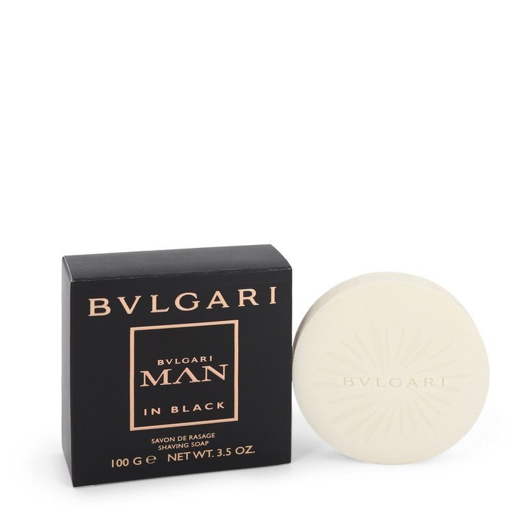 Bvlgari Man In Black Shaving Soap By Bvlgari - Le Ravishe Beauty Mart