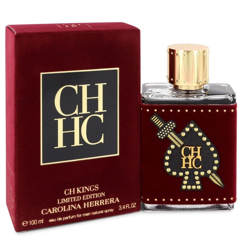 Ch Kings Eau De Parfum Spray (Limited Edition Bottle) By Carolina Herrera - Le Ravishe Beauty Mart