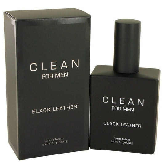 Clean Black Leather Eau De Toilette Spray By Clean - Le Ravishe Beauty Mart
