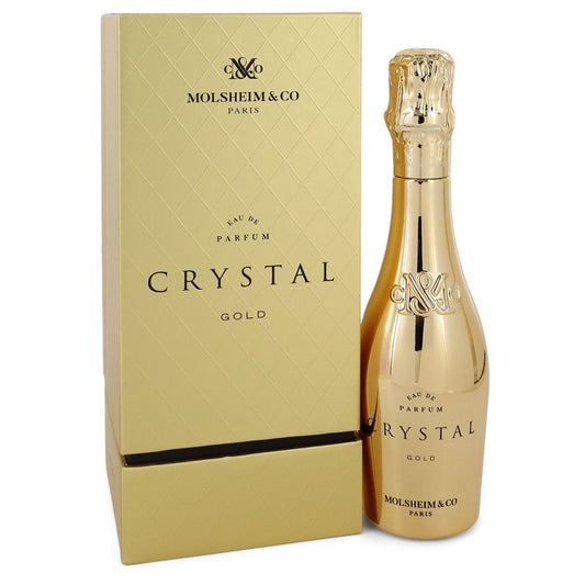 Crystal Gold Eau De Parfum Spray By Molsheim & Co - Le Ravishe Beauty Mart