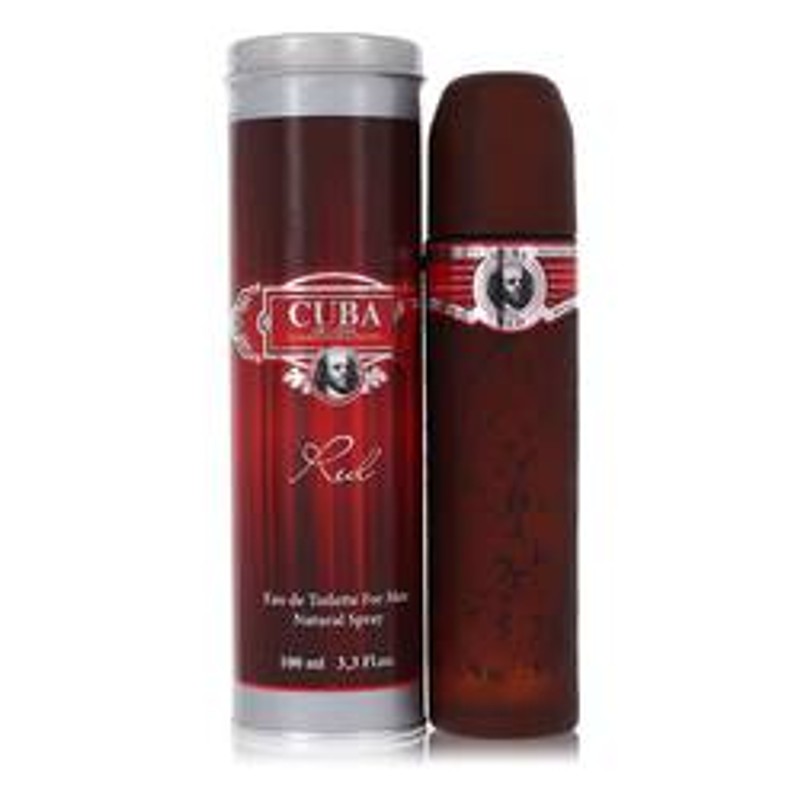 Cuba Red Eau De Toilette Spray By Fragluxe - Le Ravishe Beauty Mart