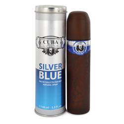Cuba Silver Blue Eau De Toilette Spray By Fragluxe - Le Ravishe Beauty Mart