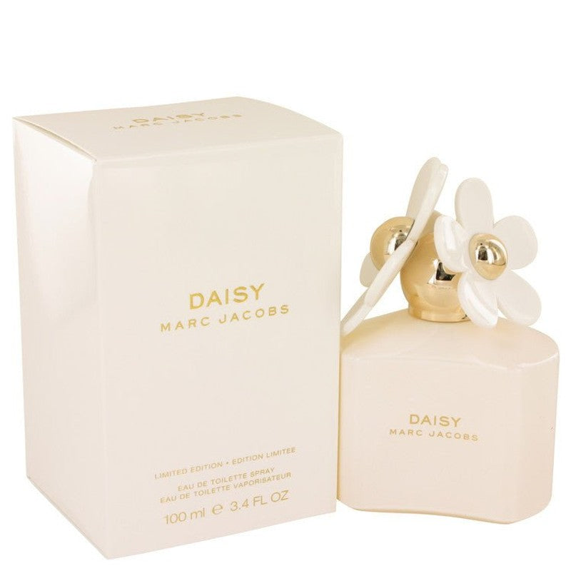 Daisy Eau De Toilette Spray (Limited Edition White Bottle) By Marc Jacobs - Le Ravishe Beauty Mart