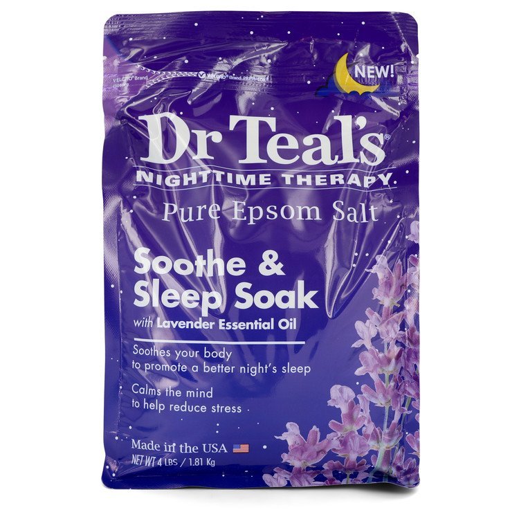 Dr Teal's Nighttime Therapy Pure Epsom Salt Sooth & Sleep Soak with Lavender Essential Oil By Dr Teal's - Le Ravishe Beauty Mart