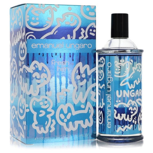Emanuel Ungaro Fresh For Him Eau De Toilette Spray By Ungaro - Le Ravishe Beauty Mart