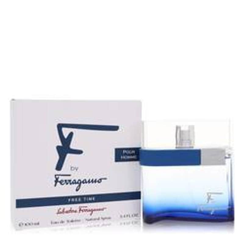 F Free Time Eau De Toilette Spray By Salvatore Ferragamo - Le Ravishe Beauty Mart