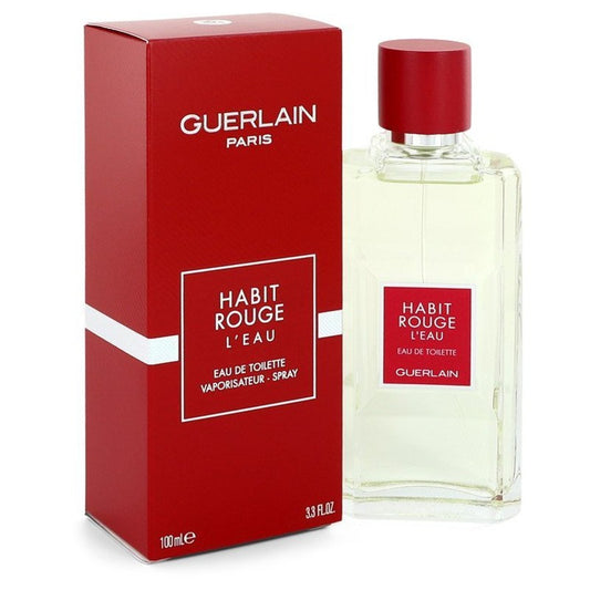 Habit Rouge L'eau Eau De Toilette Spray By Guerlain - Le Ravishe Beauty Mart