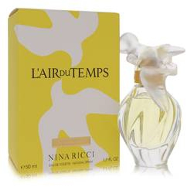 L'air Du Temps Eau De Toilette Spray With Bird Cap By Nina Ricci - Le Ravishe Beauty Mart