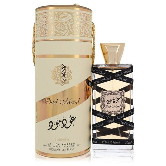 Lattafa Oud Mood Eau De Parfum Spray (Unisex) By Lattafa - Le Ravishe Beauty Mart