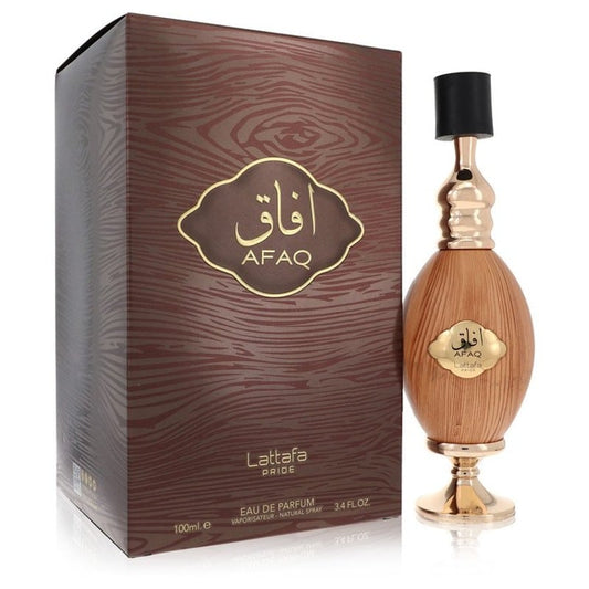 Lattafa Pride Afaq Gold Eau De Parfum Spray (Unisex) By Lattafa - Le Ravishe Beauty Mart