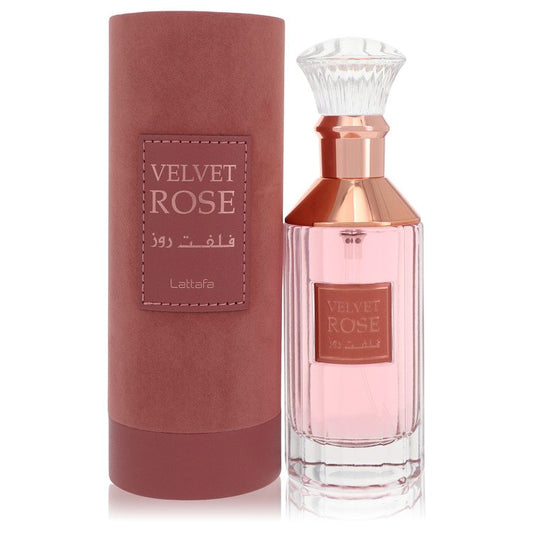 Lattafa Velvet Rose Eau De Parfum Spray (Unisex) By Lattafa - Le Ravishe Beauty Mart