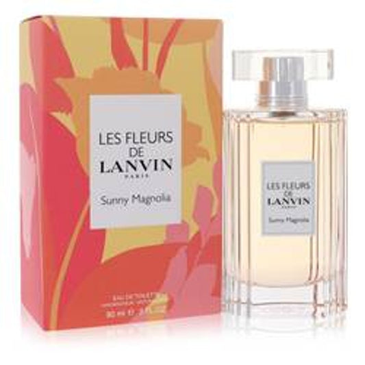 Les Fleurs De Lanvin Sunny Magnolia Eau De Toilette Spray By Lanvin - Le Ravishe Beauty Mart