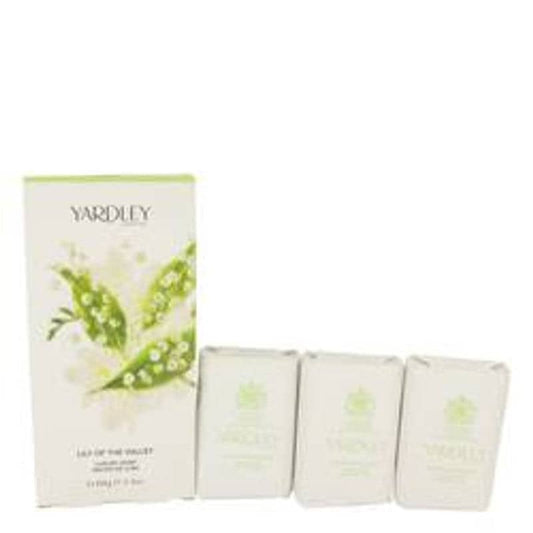 Lily Of The Valley Yardley 3 x 3.5 oz Soap By Yardley London - Le Ravishe Beauty Mart