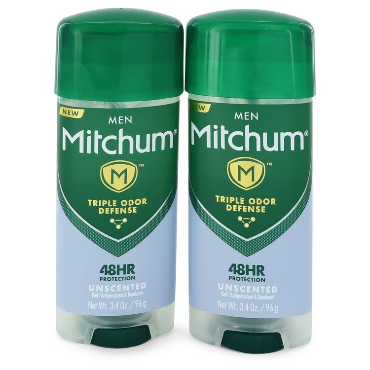 Mitchum Unscented Anti-perspirant & Deodorant Gel Twin Pack Includes 2 Unscented Triple Odor Defense Anti-Perspirant & deodorant Gel By Mitchum - Le Ravishe Beauty Mart