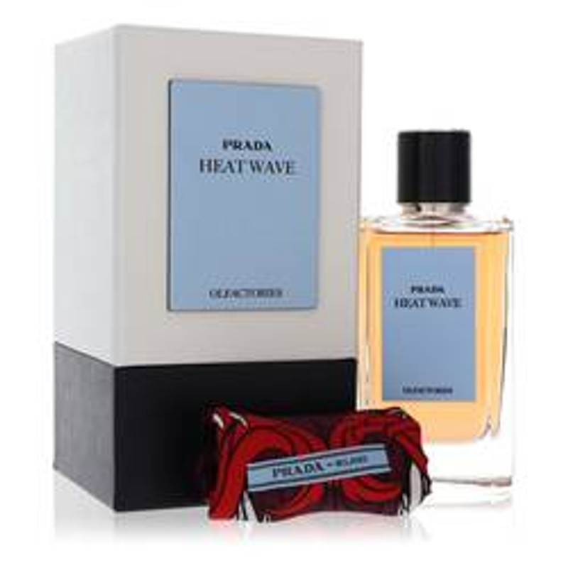 Prada Olfactories Heat Wave Eau De Parfum Spray with Gift Pouch (Unisex) By Prada - Le Ravishe Beauty Mart