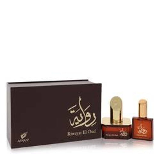 Riwayat El Oud Eau De Parfum Spray + Free .67 oz Travel EDP Spray By Afnan - Le Ravishe Beauty Mart