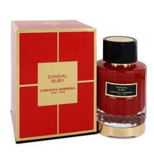 Sandal Ruby Eau De Parfum Spray (Unisex) By Carolina Herrera - Le Ravishe Beauty Mart