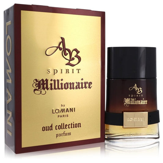 Spirit Millionaire Oud Collection Eau De Parfum Spray By Lomani - Le Ravishe Beauty Mart