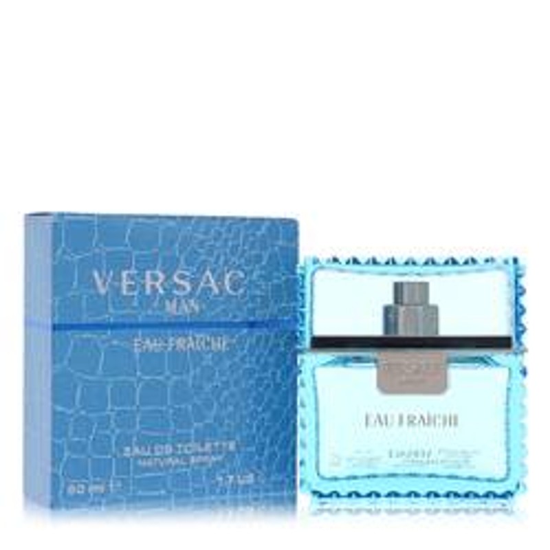 Versace Man Eau Fraiche Eau De Toilette Spray (Blue) By Versace - Le Ravishe Beauty Mart