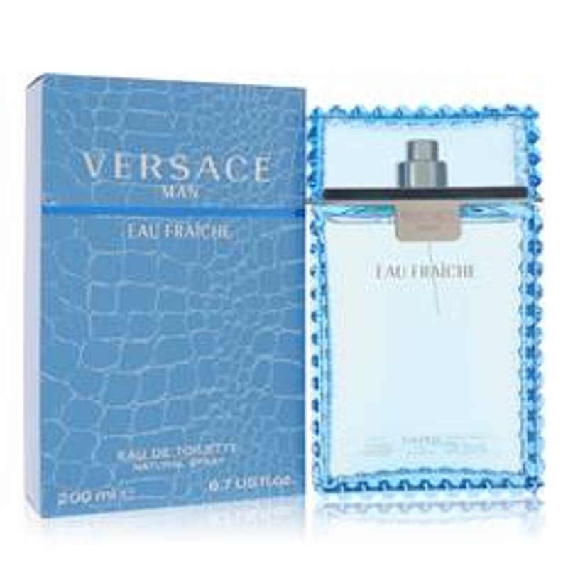 Versace Man Eau Fraiche Eau De Toilette Spray (Blue) By Versace - Le Ravishe Beauty Mart