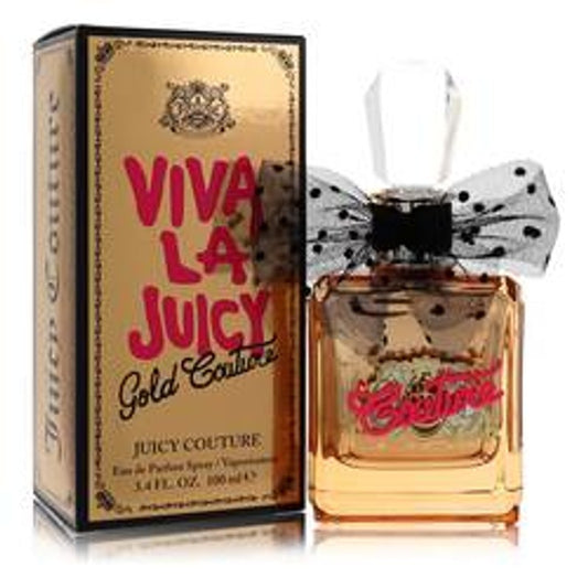 Viva La Juicy Gold Couture Eau De Parfum Spray By Juicy Couture - Le Ravishe Beauty Mart