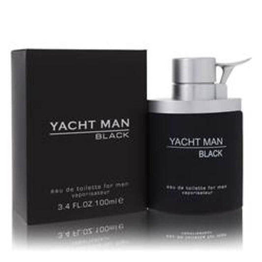 Yacht Man Black Eau De Toilette Spray By Myrurgia - Le Ravishe Beauty Mart