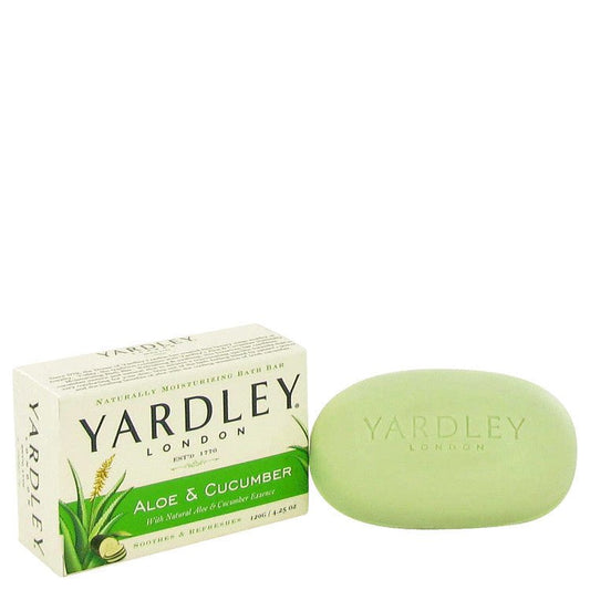 Yardley London Soaps Aloe & Cucumber Naturally Moisturizing Bath Bar By Yardley London - Le Ravishe Beauty Mart