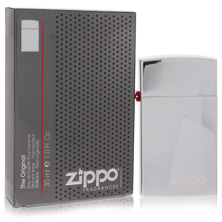 Zippo Silver Eau De Toilette Refillable Spray By Zippo - Le Ravishe Beauty Mart